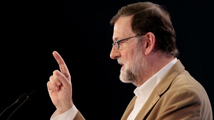 Telediario 1 - Rajoy cree que "lo último" que necesita Baleares es seguir el ejemplo de Cataluña