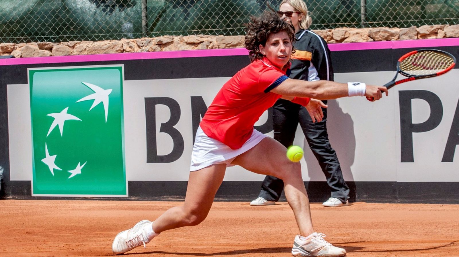 Tenis - Copa Federación Playoff Grupo mundial II 1º partido España-Paraguay: C. Suárez - V. Cepede - ver ahora