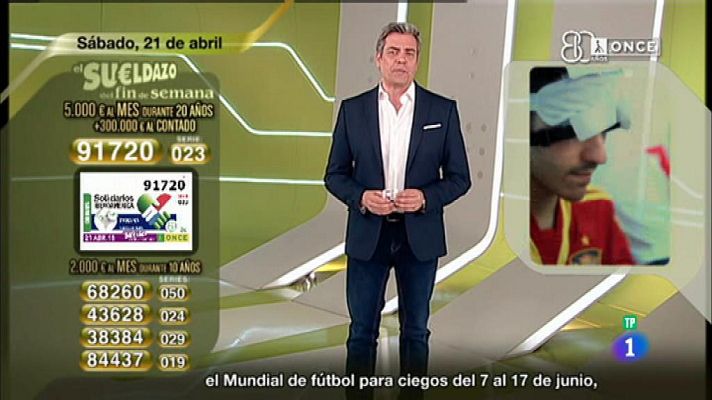 Sorteos ONCE - Sorteo ONCE - 21/04/18