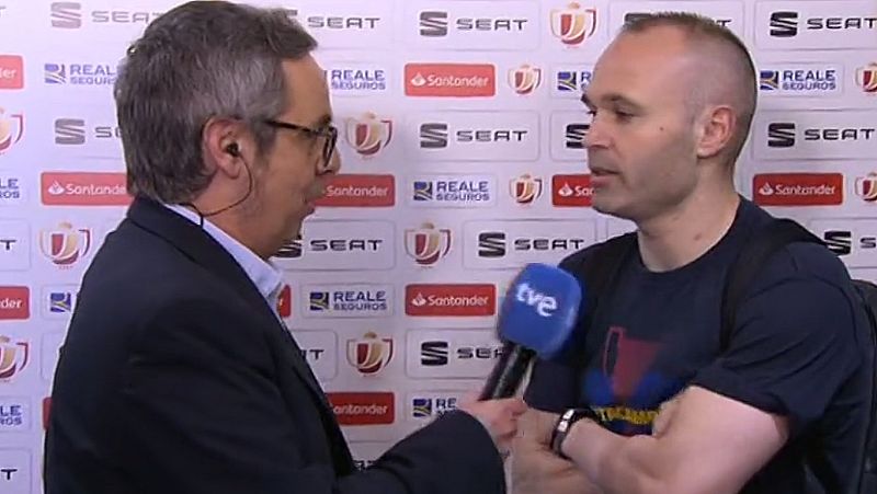 Copa 2018 | Iniesta: "Han sido muchas emociones hoy, son muchos años"