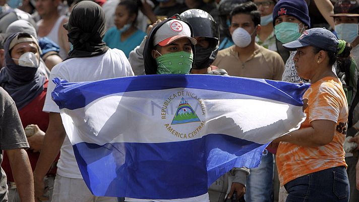Telediario 1 - La reforma del Instituto Nacional de la Seguridad Social en Nicaragua provoca una oleada de protestas