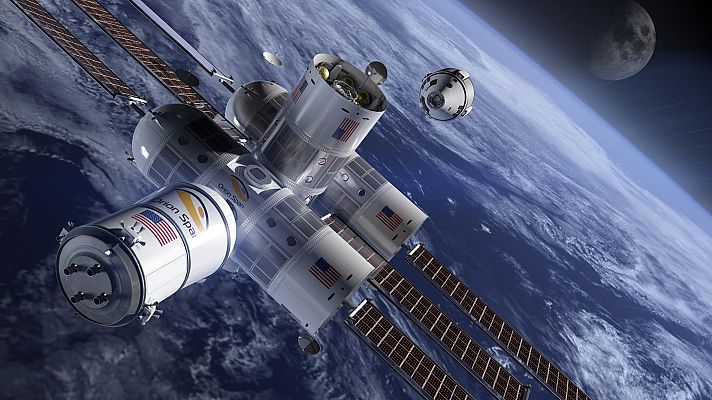 Telediario 1 - El primer hotel espacial podría ser una realidad en 2022