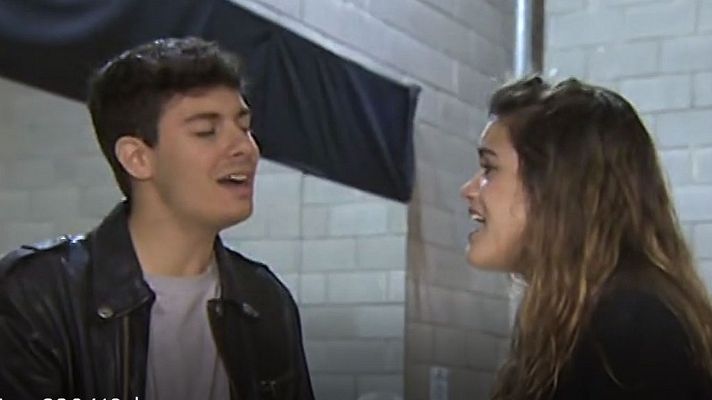 Telediario 1 - Amaia y Alfred ultiman los ensayos de 'Tu canción'
