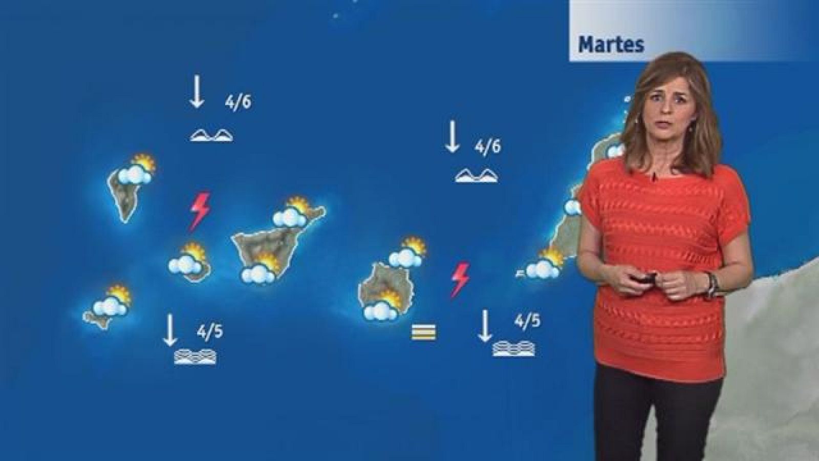 El tiempo en Canarias - 24/04/2018