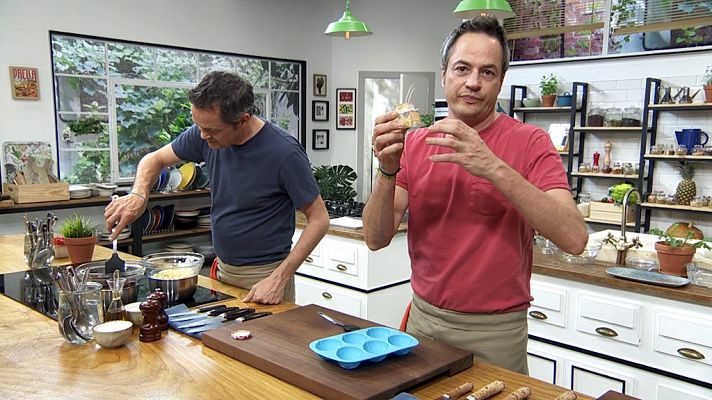 Torres en la cocina - Pollo crujiente y huevos de chocolate