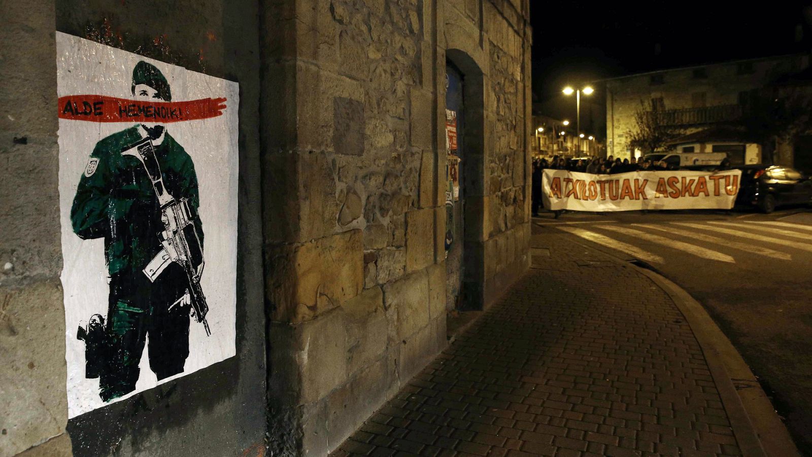 Los peritos de la Guardia Civil identifican la estrategia de ETA en la agresión de Alsasua