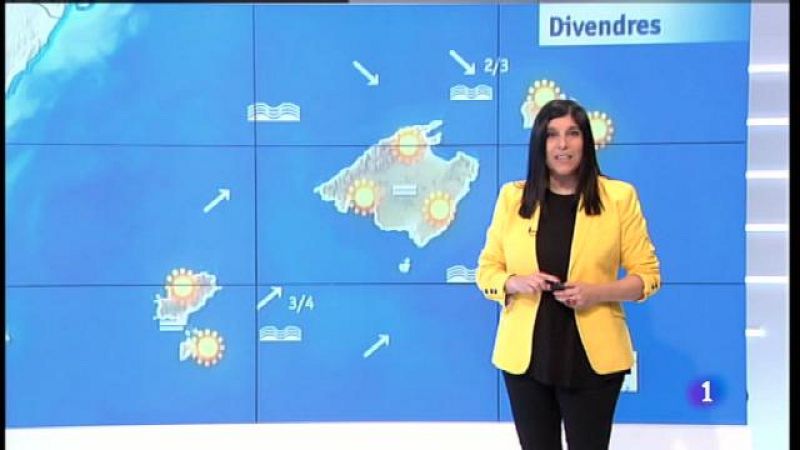 El temps a les Illes Balears - 26/04/18