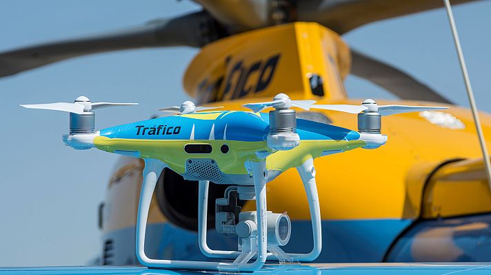  - La DGT incorpora cinco drones a las tareas de vigilancia de las carreteras