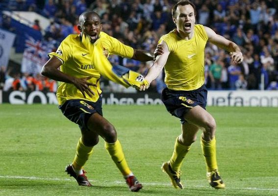 Telediario 1 - Los goles de Iniesta más importantes