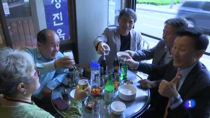 Telediario 1 - Corea del Norte anuncia su acuerdo con Corea del Sur