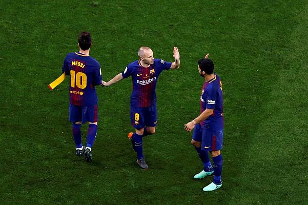 Telediario 1 - El Barcelona, a por su séptima liga en 10 años