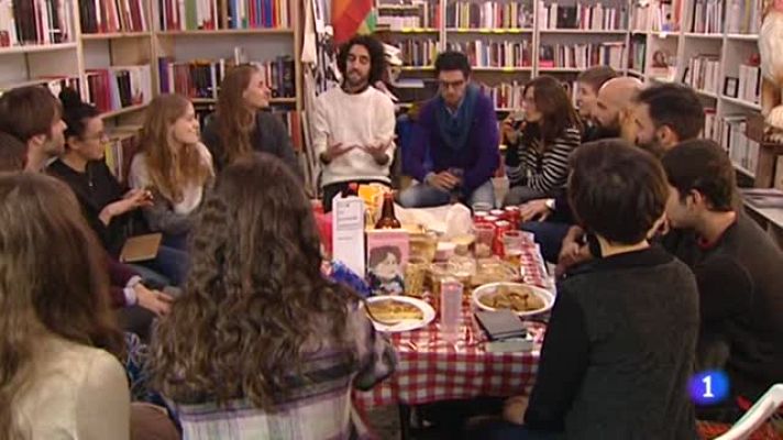 Telediario 1 - Nos adentramos en un club de lectura