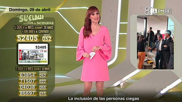 Sorteos ONCE - Sorteo ONCE - 29/04/18