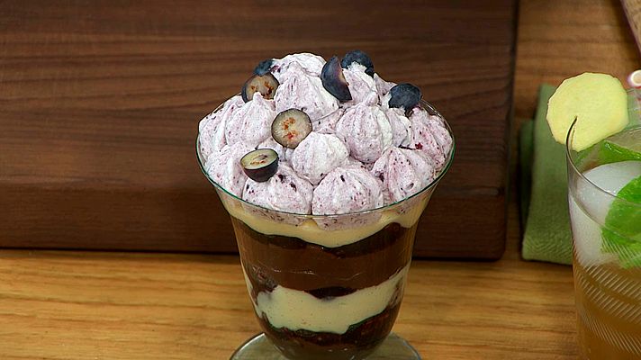 RTVE Cocina - Trifle de arándanos