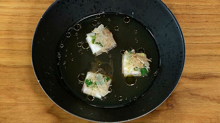 RTVE Cocina - Raviolis de gambas con estragón