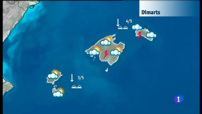 Informatiu Balear - El temps a les Illes Balears - 30/04/18