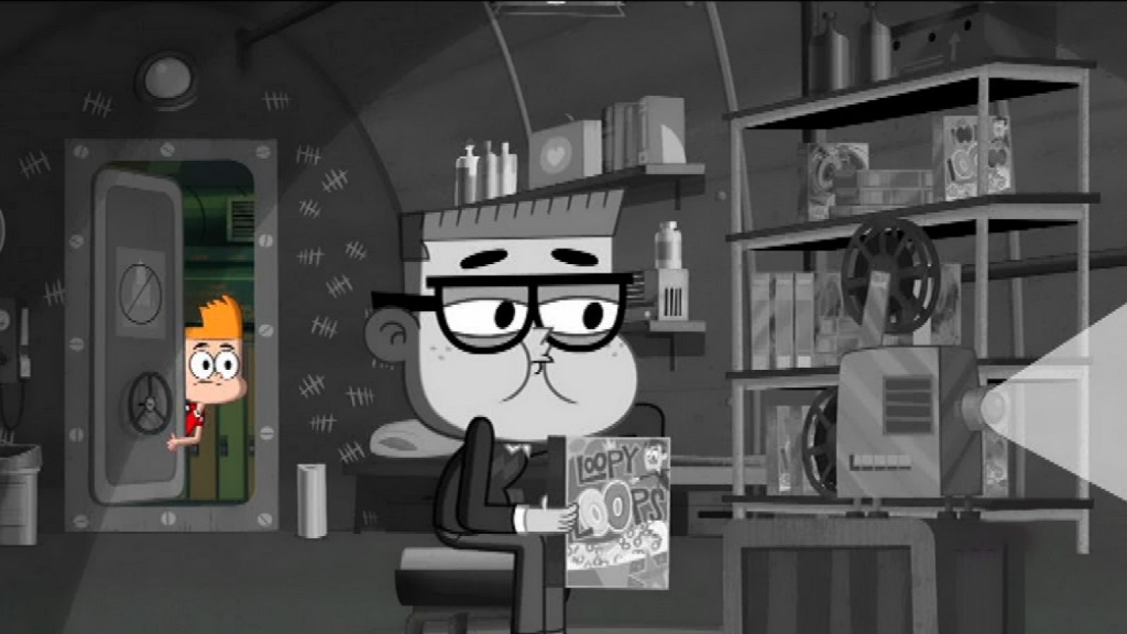 El chico del refugio nuclear - Looped | Ver