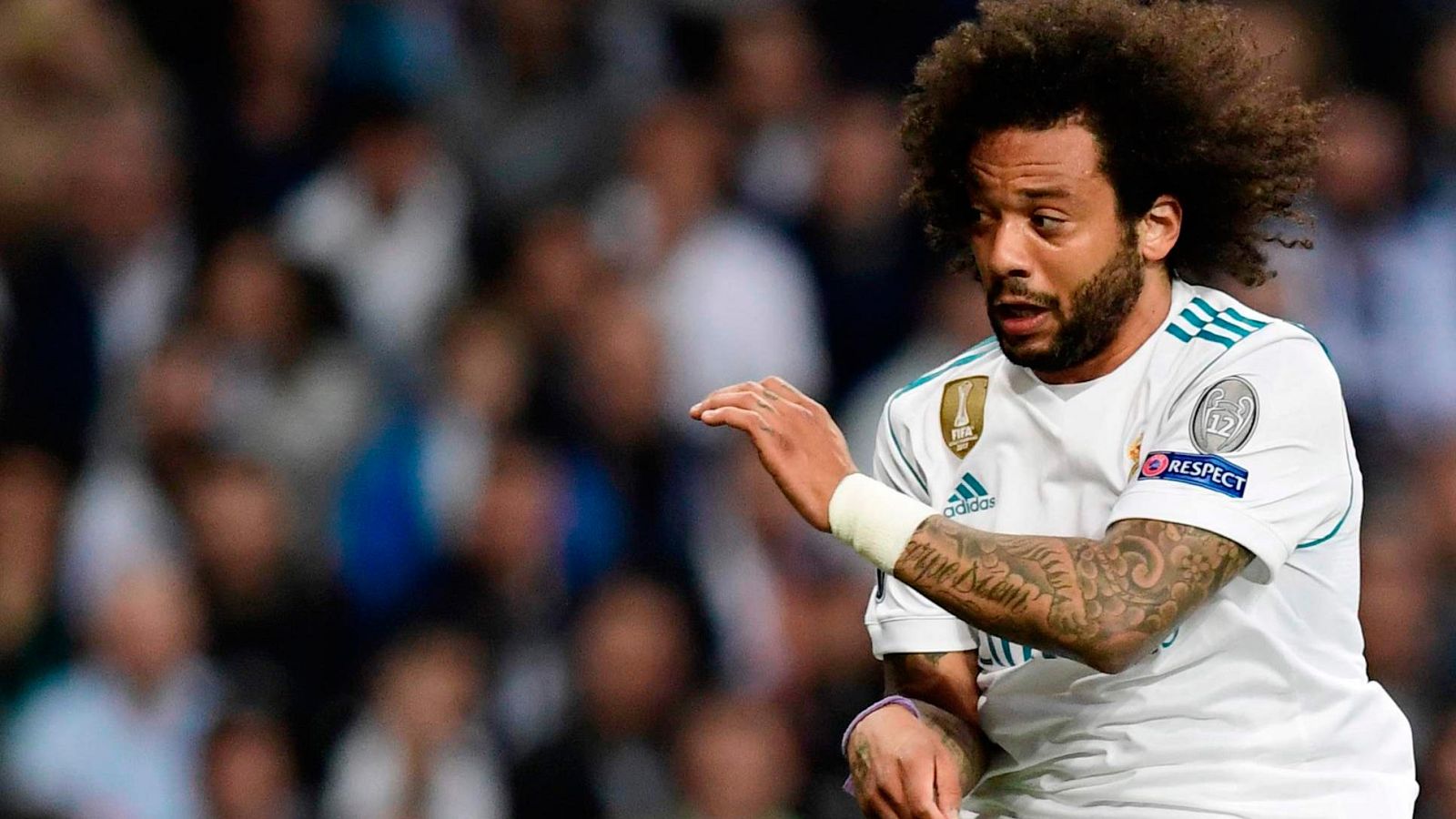 Marcelo: "Me pega en la mano; si digo que no, soy un mentiroso" - Champions League | Ver