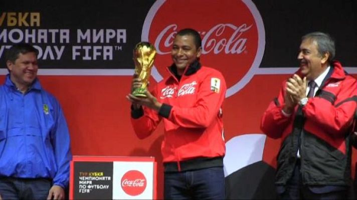 Telediario 1 - La Copa del Mundo ya está en Rusia