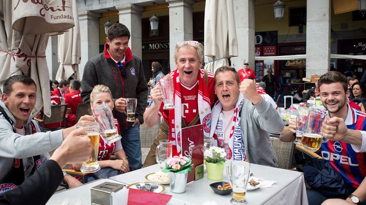 Telediario 1 - Ambiente ejemplar entre las dos aficiones