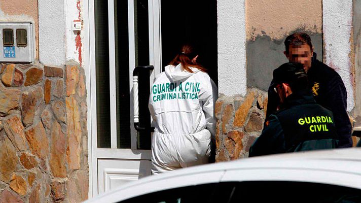 Telediario 1 - La Guardia Civil detiene a un hombre en relación al crimen de una joven en Castrogonzalo