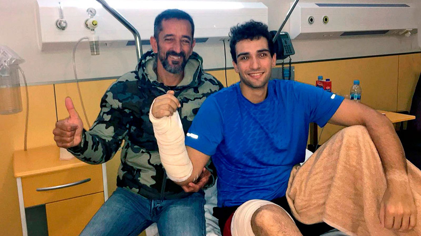 Cavadas reimplanta a un marine de EE.UU. la mano que se amputó en un submarino