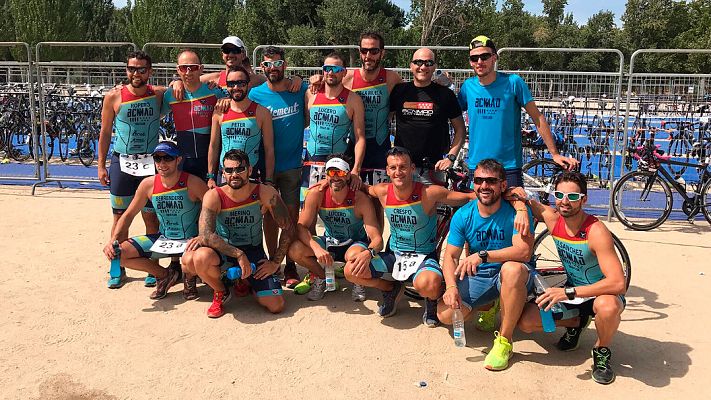 Telediario 1 - Barcelona y Madrid, unidos por el triatlón