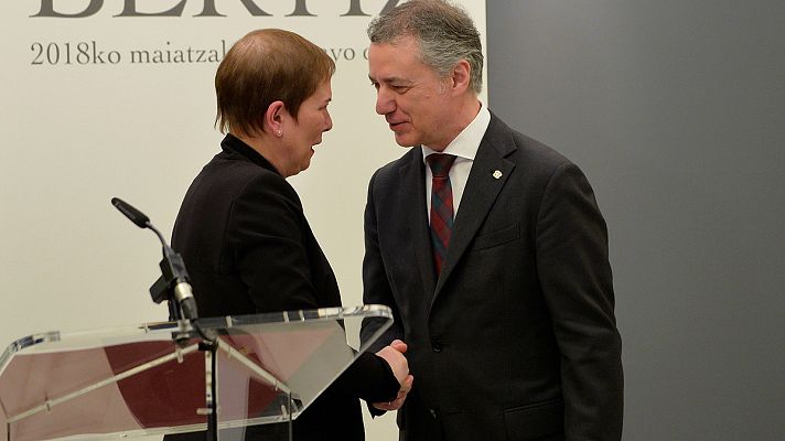 Informativo 24h - Urkullu y Barkos lamentan que ETA no haya pedido perdón a todas las victimas