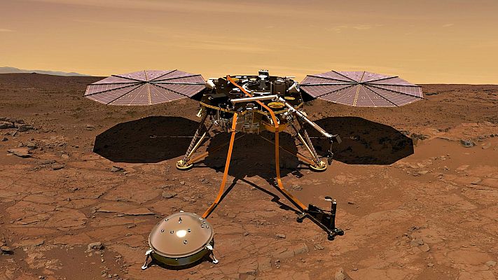Telediario 1 - La misión 'Insight' de la NASA explorará el interior de Marte