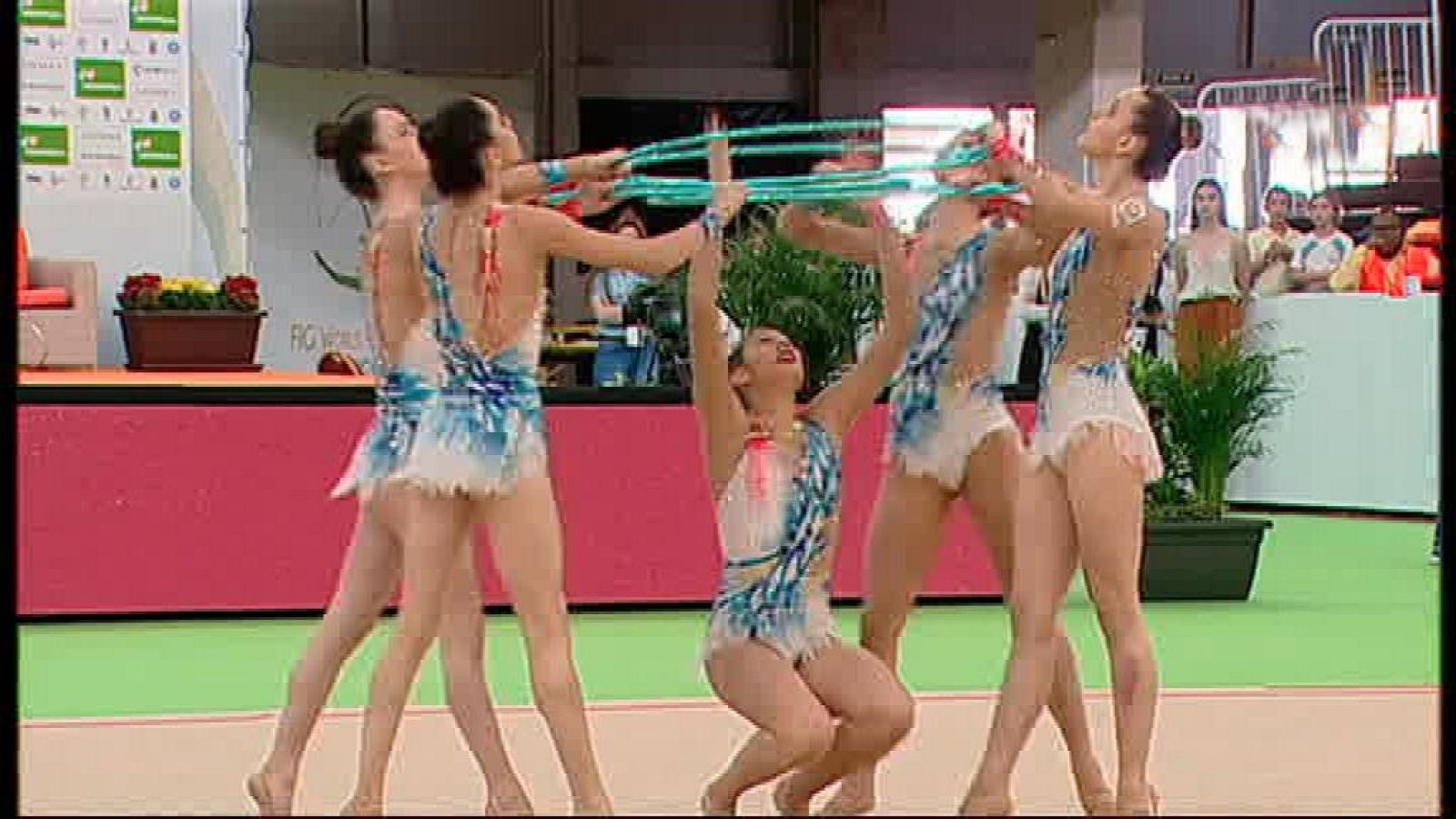 Gimnasia rítmica - Copa del Mundo Iberdrola 2018: Calificación Conjuntos 5 Aros - ver ahora