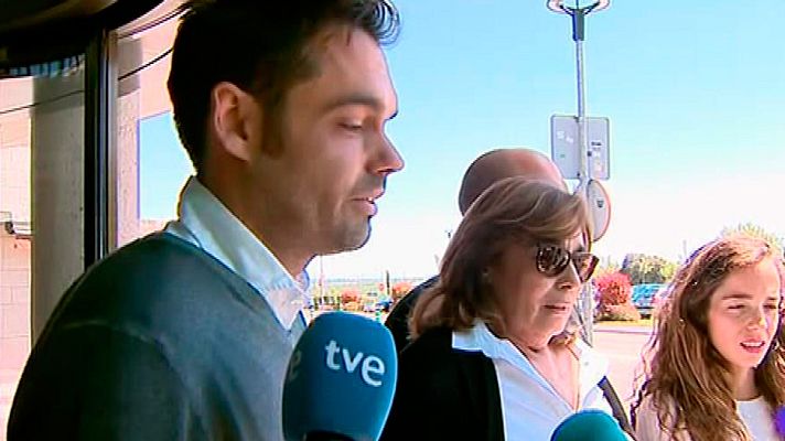 Telediario 1 - La viuda de José María Íñigo: "Se ha muerto como el quería, durmiendo. No se ha enterado"