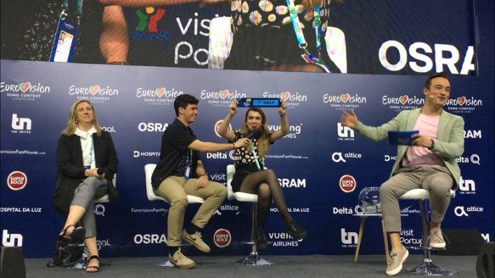Eurovisión - Amaia y Alfred actuarán en la 1ª mitad de la final de ESC