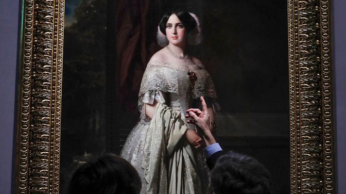 Telediario 1 - El Prado expone el retrato de Madrazo que compró Alicia Koplowitz