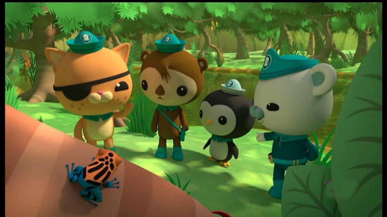 Las ranas dardo venenosas - Los Octonautas | Ver