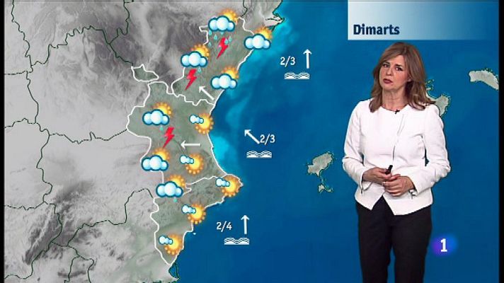 L'informatiu - Comunitat Valenciana - El tiempo en la Comunidad Valenciana - 08/05/18