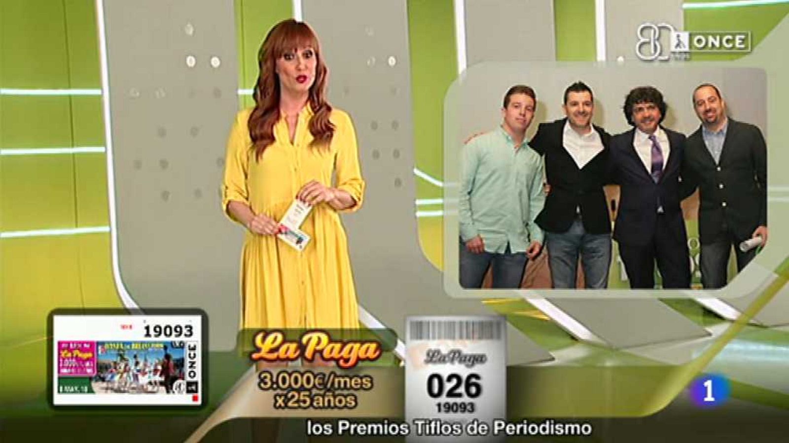 Sorteo ONCE - 08/05/18 - ver ahora