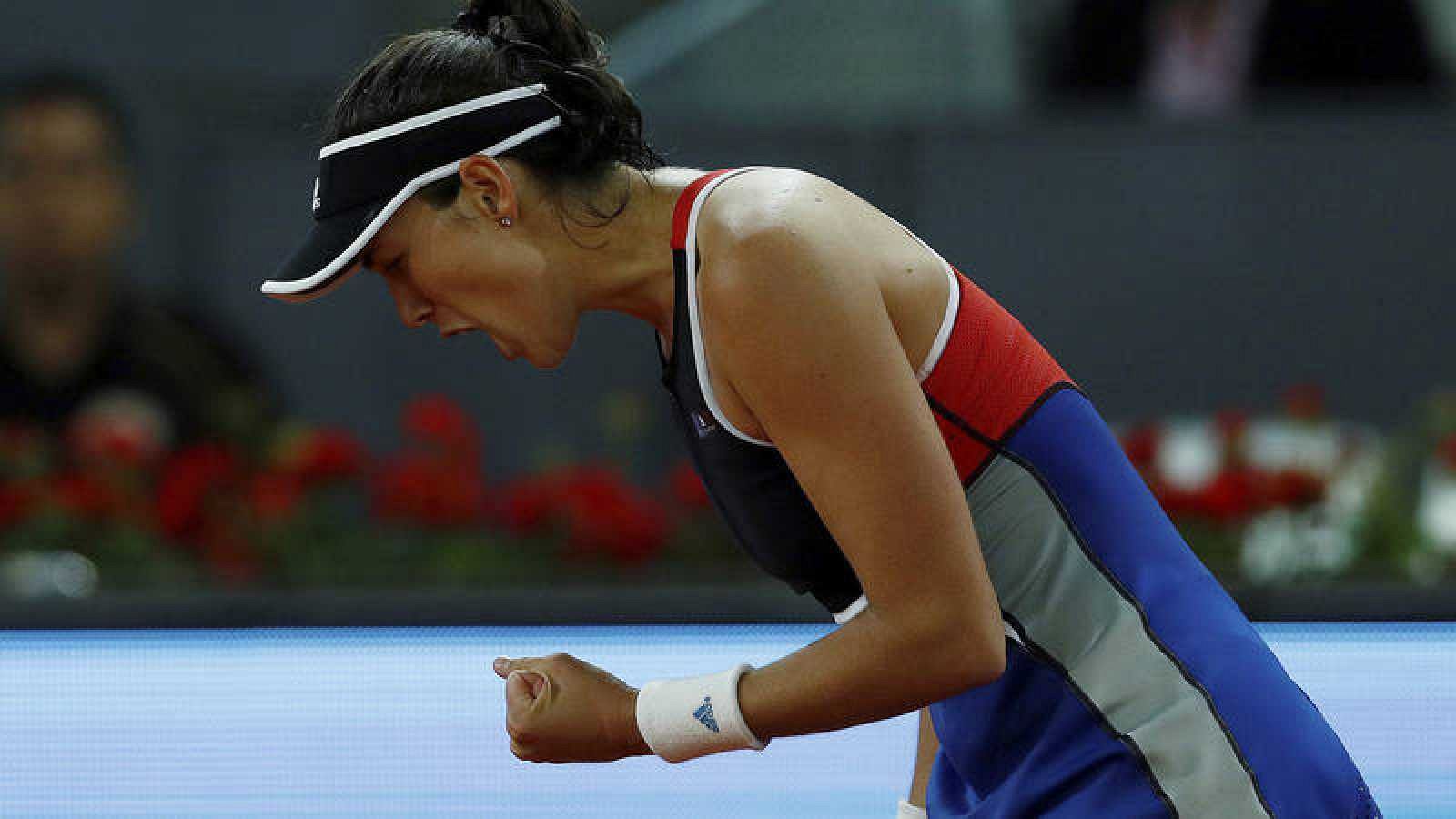 Madrid Open 2018. Garbiñe Muguruza rompe su barrera en Madrid | Ver