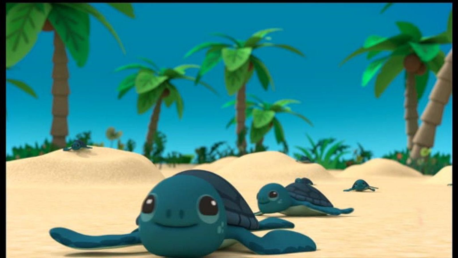 Las crías de tortuga marina - Los Octonautas | Ver