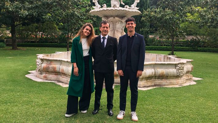 Eurovisión - Amaia y Alfred, recibidos por el embajador de España