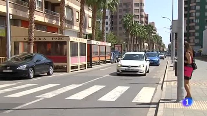 Telediario 1 - Pasos de cebra en tres dimensiones