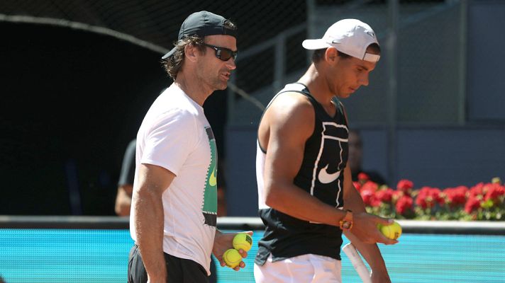 Madrid Open de Tenis - Carlos Moyá:" A Rafa este torneo le motiva y le llena de responsabilidad"