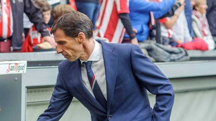 Telediario 1 - Urrutia hace oficial la no continuidad de Ziganda en el Athletic