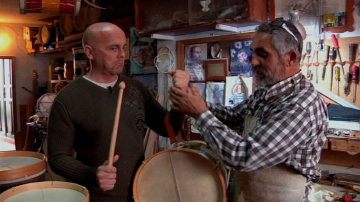 Aquí la Tierra - Así se realiza el tamboril rociero