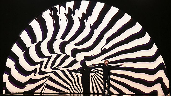 Eurovisión - Primer minuto de la actuación de Alemania