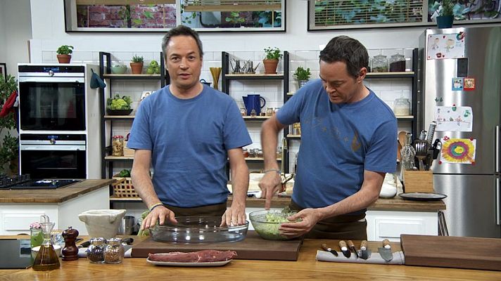 Torres en la cocina - Solomillo ibérico y pasteles de Belem