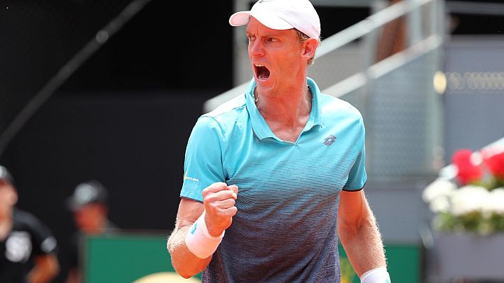 Madrid Open de Tenis - Madrid Open 2018. Kevin Anderson frena a Lajovic y espera en semis