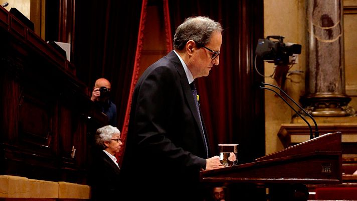 Informativo 24h - Torra critica al rey en su discurso de investidura: "Majestad, así no"