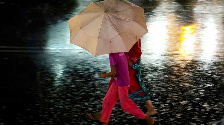El tiempo - Lluvias fuertes en el Cantábrico, Cataluña y las Islas Baleares