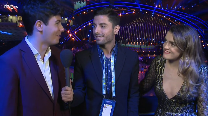 Eurovisión - Amaia y Alfred: "Nos han seguido las luces"