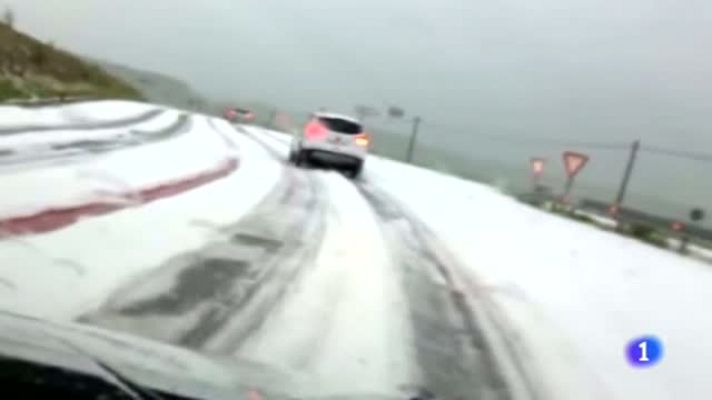 Telediario 1 - Fin de semana de tormentas en Cataluña